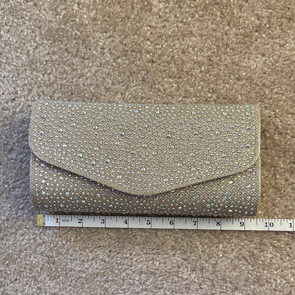 Sparkling Gold Evening Clutch